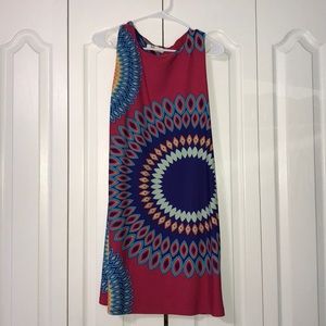 70’s Dress Colorful & Bright